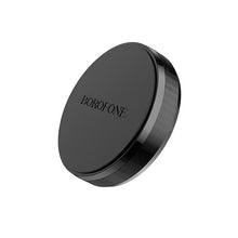 Заредете изображение във визуализатора на галерията – Borofone Car holder BH7 Platinum magnetic, stick-on base black
