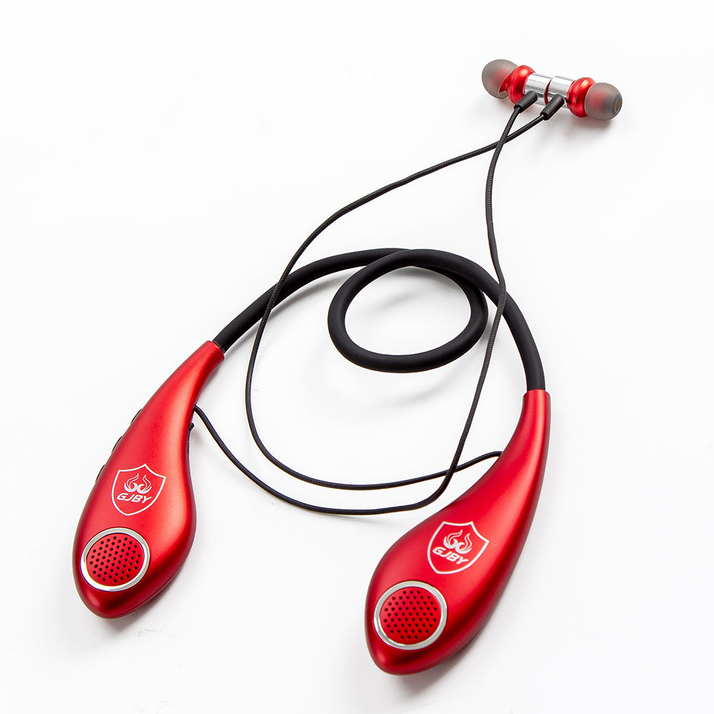 GJBY headphones - SPORTS BLUETOOTH CA-129 Red