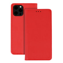 Заредете изображение във визуализатора на галерията – Telone Smart Book MAGNET Case for VIVO X60 RED
