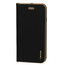 Заредете изображение във визуализатора на галерията – Vennus Book Case with frame for Huawei P10 Lite black
