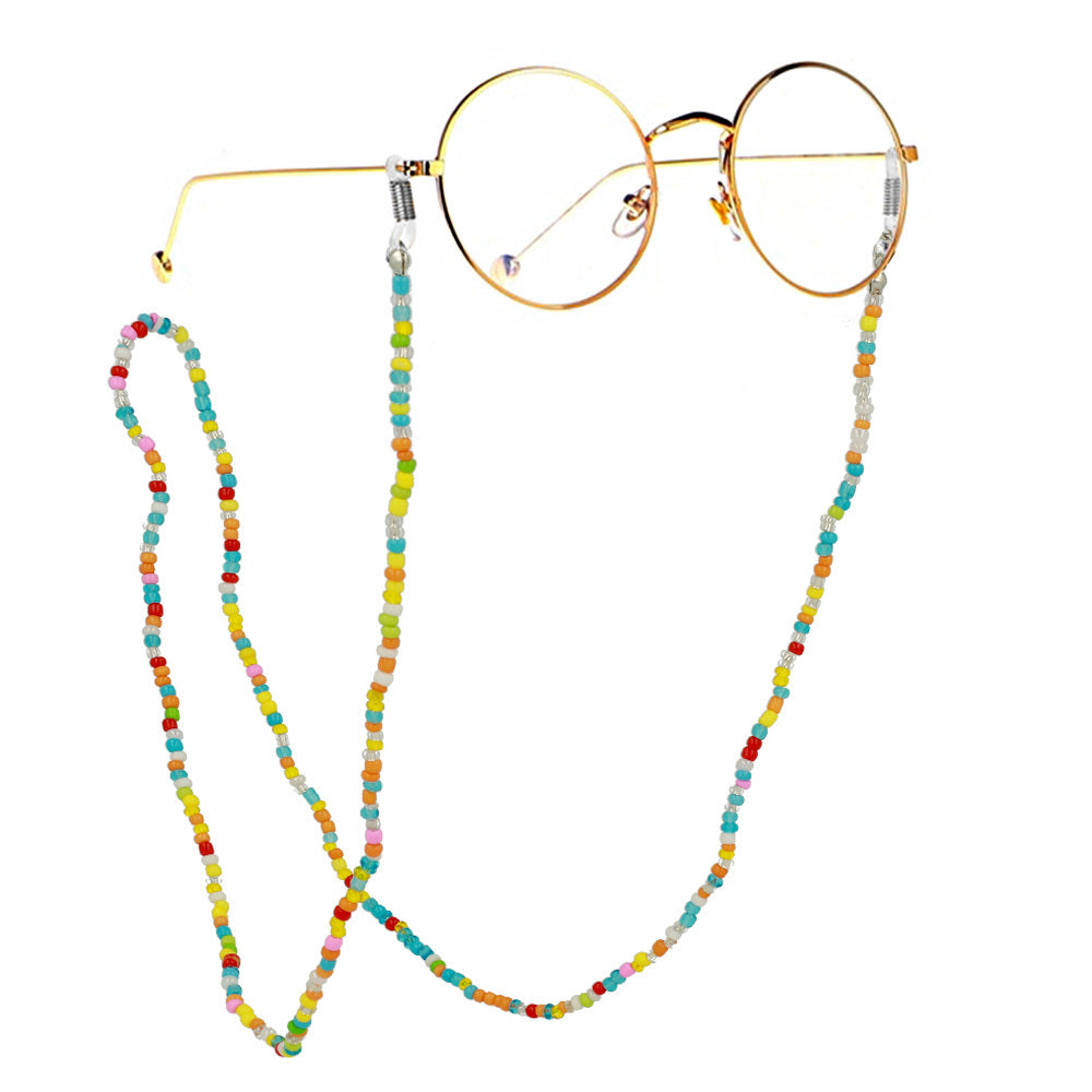 Glasses chain beads design 3