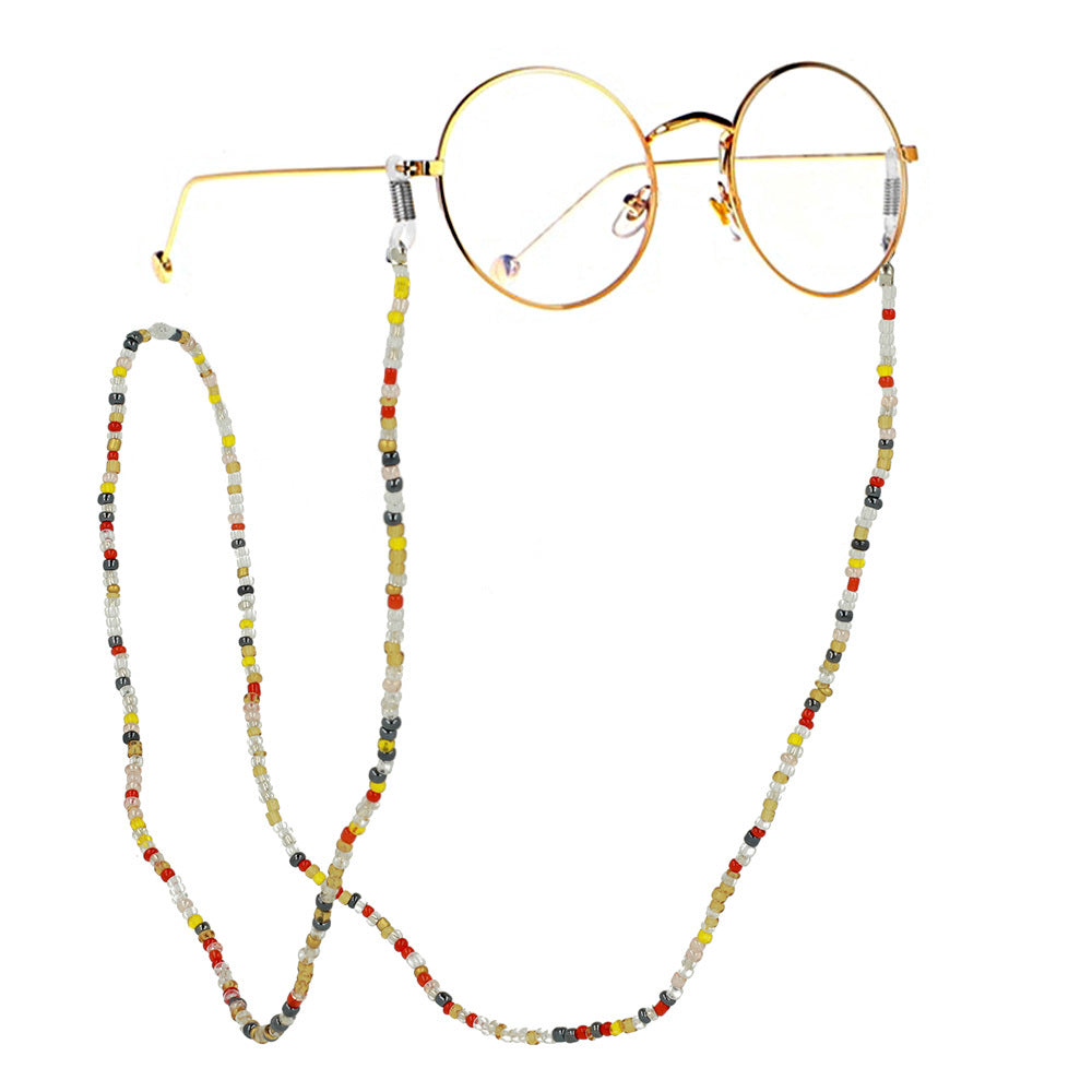 Glasses chain beads design 4