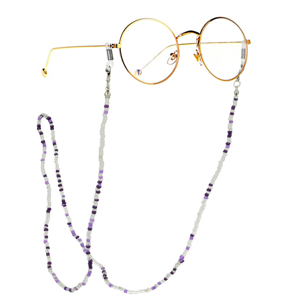 Glasses chain beads design 6