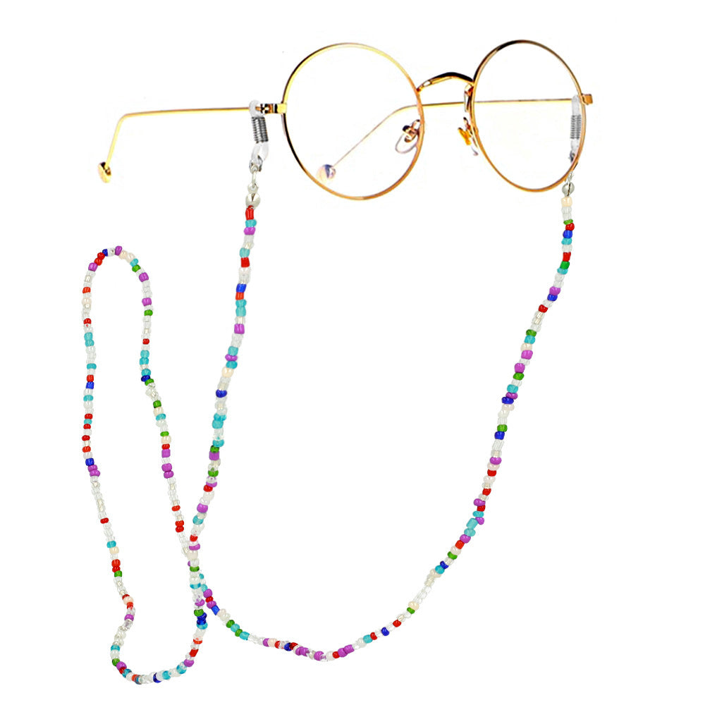Glasses chain beads design 8
