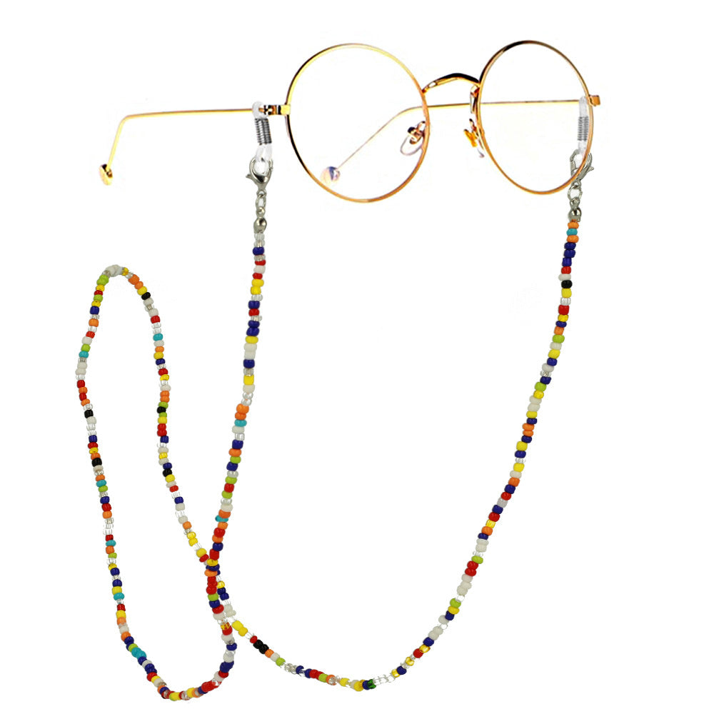 Glasses chain beads design 11