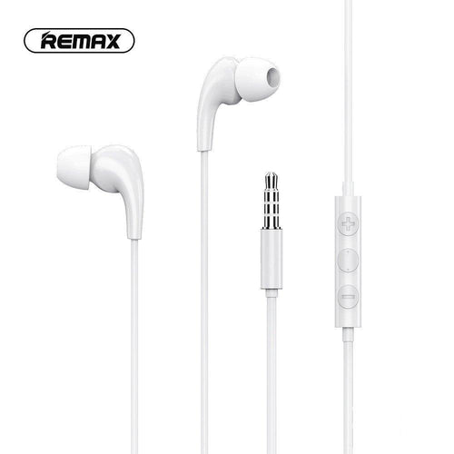Remax earphone music rw-108 white - TopMag