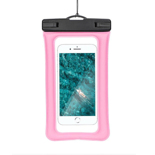 Водоустойчива торбичка за телефон - розов - TopMag