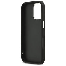 Заредете изображение във визуализатора на галерията – KARL LAGERFELD case for IPHONE 17 compatible with MagSafe KLHCP17SPSFDHPOK (FW Grained PU W/ K&amp;C Heads Pins &amp; Logo) black
