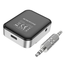 Заредете изображение във визуализатора на галерията – Borofone Audio Bluetooth Receiver AUX BC52 True Way silver
