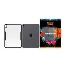 Заредете изображение във визуализатора на галерията – PanzerGlass ClearCase antibacterial case for iPad 10.9" 2020 - transparent and black

