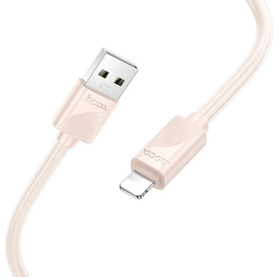 HOCO cable USB A to Lightning 2,4 A X114 1 m pink