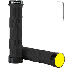 Заредете изображение във визуализатора на галерията – Rockbros 40720007001 bicycle grips with reflector - black
