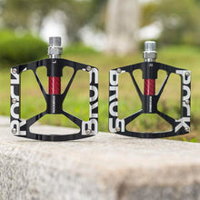 Заредете изображение във визуализатора на галерията – Rockbros 37213071001 Aluminum Alloy Bicycle Pedal Set - Black
