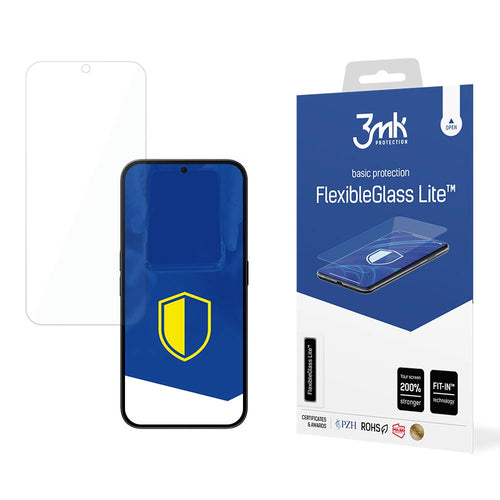 3mk FlexibleGlass Lite™ hybrid glass on Nothing Phone 2a