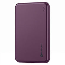 Заредете изображение във визуализатора на галерията – Powerbank compatible with MagSafe Forcell F-Energy Slim F5K9 QC4.0 PD3.0 15W 5000 mAh cherry

