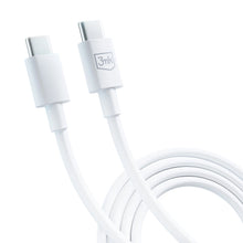 Заредете изображение във визуализатора на галерията – 3mk Hyper Cable USB-C / USB-C 100W 1.2m - white

