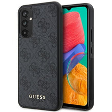 Заредете изображение във визуализатора на галерията – Original Case GUESS - hardcase 4G Metal Gold Logo GUHCSA34G4GFGR for Samsung Galaxy A34 5G Grey
