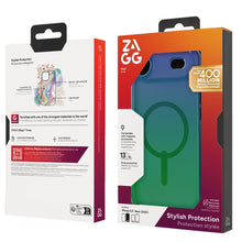 Заредете изображение във визуализатора на галерията – ZAGG case MILAN SNAP compatible with MagSafe for IPHONE 17 Air raven feather
