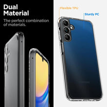 Заредете изображение във визуализатора на галерията – Spigen Ultra Hybrid case for Samsung Galaxy A15 4G / 5G - transparent
