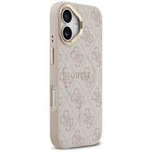Заредете изображение във визуализатора на галерията – GUESS case for IPHONE 17 compatible with MagSafe GUHMP17SP4MSEGCP (PU 4G W/ Classic) pink
