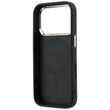 Заредете изображение във визуализатора на галерията – Case for IPHONE 18 Pro Max/17 Pro Max compatible with MagSafe (Saffiano Small 4G &amp; Classic Logo) back
