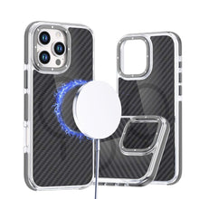 Заредете изображение във визуализатора на галерията – Case for iPhone 18 Pro Max / 17 Pro Max Fiber compatible with MagSafe gray
