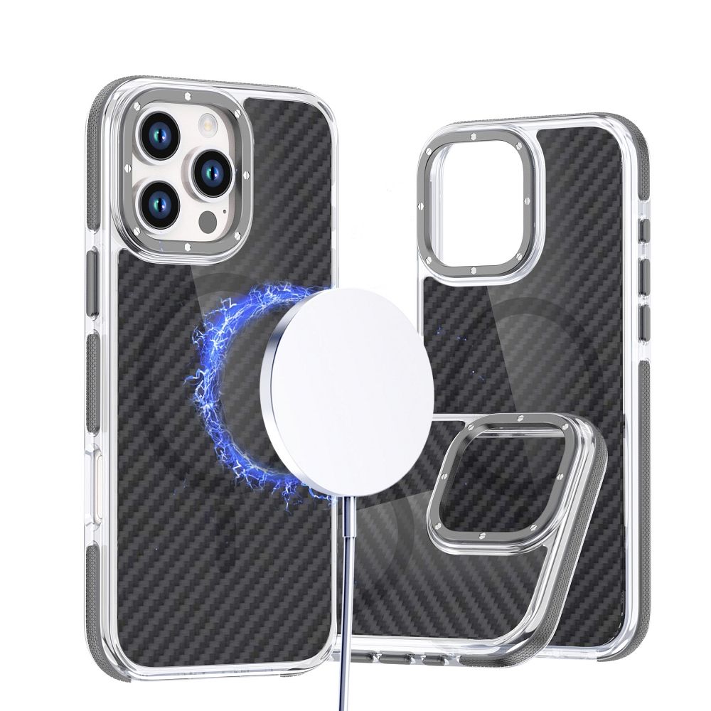 FIBER Case comapitble with MagSafe for XIAOMI Redmi A5 ( 171,80 x 77,80 x 8,40 ) grey