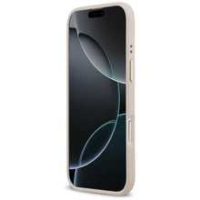 Заредете изображение във визуализатора на галерията – GUESS case for IPHONE 17 Air compatible with MagSafe GUHMP17MP4GRMDEP (PU W/ 4G Strass Logo) pink
