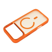 Заредете изображение във визуализатора на галерията – Case for iPhone 18 Pro Max / 17 Pro Max Forcell F-Protect Smoke Hybrid Premium compatible with MagSafe orange
