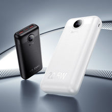 Заредете изображение във визуализатора на галерията – Powerbank Hoco 20000 mAh QC 22,5W+PD 20W LED J172A black
