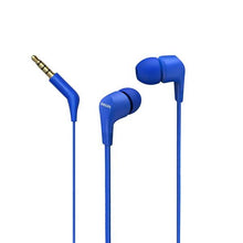 Заредете изображение във визуализатора на галерията – Wire earphones Jack 3,5 mm Philips TTAE1105BL blue
