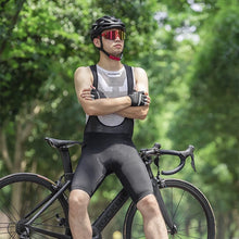 Заредете изображение във визуализатора на галерията – Rockbros RK20022XL short bib shorts with XXL pad - black
