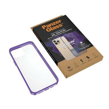 Заредете изображение във визуализатора на галерията – PanzerGlass ClearCase antibacterial Military Grade certified case for iPhone 13 Pro Max - transparent purple
