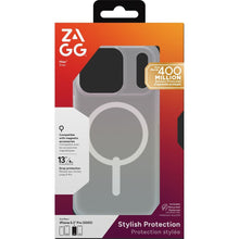 Заредете изображение във визуализатора на галерията – ZAGG case MILAN SNAP compatible with MagSafe for IPHONE 17 Pro iridescent
