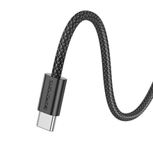 Заредете изображение във визуализатора на галерията – Borofone Cable BX104 Primo - Type C to Type C - 60W 3A 1 metre black

