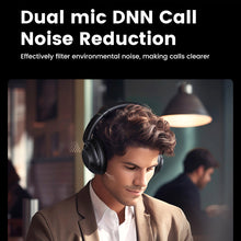 Заредете изображение във визуализатора на галерията – Ugreen HP202 HiTune Max5 on-ear wireless headphones with hybrid ANC noise reduction - black
