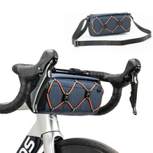 Заредете изображение във визуализатора на галерията – Rockbros 30110054002 bicycle handlebar bag 2.2 l - blue
