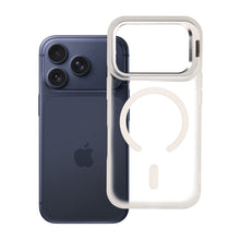 Заредете изображение във визуализатора на галерията – Case for iPhone 18 Pro / 17 Pro Forcell F-Protect Shadow Stand Premium compatible with MagSafe silver
