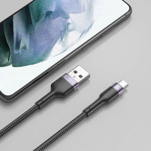 Заредете изображение във визуализатора на галерията – Tech-Protect UltraBoost 2 micro USB / USB-A cable 2.4A 0.25m - black
