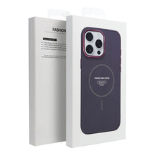 Заредете изображение във визуализатора на галерията – FRAME MAG COVER Case compatible with MagSafe for IPHONE 15 purple
