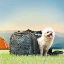 Заредете изображение във визуализатора на галерията – Rockbros 30140028001 transport bicycle bag for cats and dogs - black
