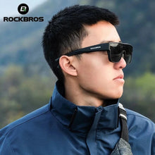 Заредете изображение във визуализатора на галерията – Rockbros SP304 polarizing cycling glasses - gray
