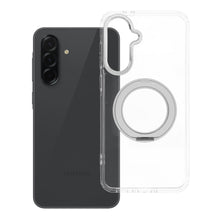 Заредете изображение във визуализатора на галерията – Case for Samsung A36 Frame Circle Stand compatible with MagSafe transparent
