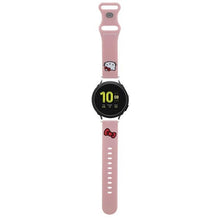 Заредете изображение във визуализатора на галерията – Hello Kitty Silicone Kitty Head strap universal 22mm - pink
