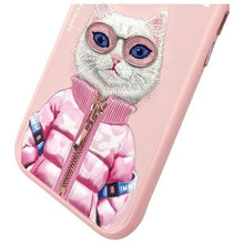 Заредете изображение във визуализатора на галерията – NIMMY case COOL&amp;CUTE 2.0 Cat for IPHONE 15 pink
