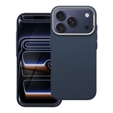 Заредете изображение във визуализатора на галерията – Case for iPhone 11 Kevlar compatible with MagSafe blue
