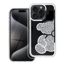 Заредете изображение във визуализатора на галерията – TEDDY BEAR Case for IPHONE 15 Pro silver
