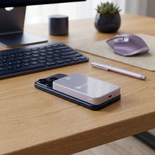 Заредете изображение във визуализатора на галерията – Powerbank compatible with MagSafe Forcell F-Energy SuperSlim F10K8 QC4.0 PD3.0 15W 10000 mAh purple
