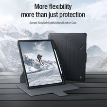 Заредете изображение във визуализатора на галерията – Nillkin Bumper SnapSafe case for iPad Pro 12.9 2020/2021/2022 - blue
