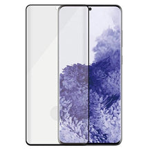 Заредете изображение във визуализатора на галерията – PanzerGlass E2E Microfracture antibacterial glass for Samsung Galaxy S21 Ultra - with black frame
